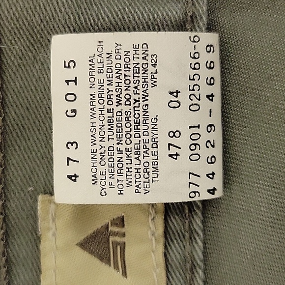 Silvertab Levi's khakis Green Cargo Pants sz 38 x 30 vintage 2001 new with tags - Picture 7 of 7